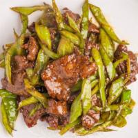 Shredded Beef With Hot Pepper · 