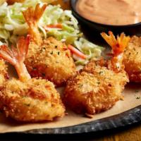 Coconut Shrimp Platter · Coconut shrimp served with your choice of two sides.