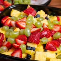 Seasonal Fresh Fruit Salad (Small) · Serves 8 - 10.