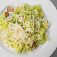 Caesar Salad · Romaine, croutons, parmesan.