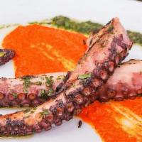 Grilled Octopus · Romesco, Shaved Fennel and Citrus