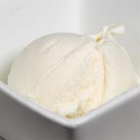 Scoop Of Vanilla Ice Cream · 