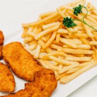 5 Chicken Tenders With Fries · 5 pieces