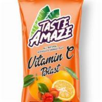 Vitamin C Blast Fruit Pulp (Acerola & Orange) · Taste Amaze Vitamin C Blast All Natural Fruit Pulp
Rich in Vitamin C.  Mix as a smoothie wit...