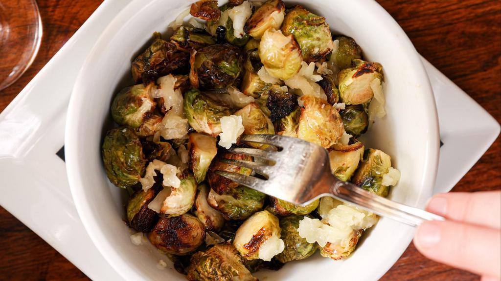 Brussels Sprouts · Lemon and manchego
