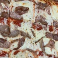 8 Slice Stuffed Pizza · Sausage, pepperoni, meatball, ham and mozzarella.