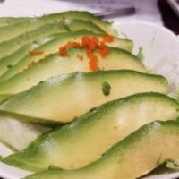 Avocado Salad · Lettuce, avocado, and masago with ginger dressing.