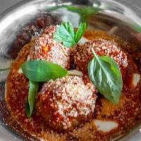Side Of 2 Meatballs  · Ground meat rolled into small spheres, prepared with bread crumbs, minced onion, eggs, butte...