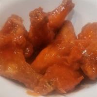 Chicken Wings · Prepared with your choice of sauce.