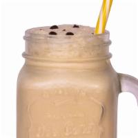 Almond Latte Smoothie · Banana, nut milk, almond, agave, and cinnamon.