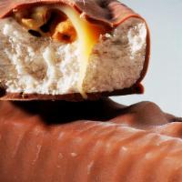 Snickers Ice Cream Bar · Caramel, peanuts, and peanut butter ice cream