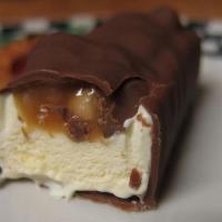Twix Ice Cream Bar · Rich & Creamy Vanilla ice cream with smooth caramel & crunchy cookies