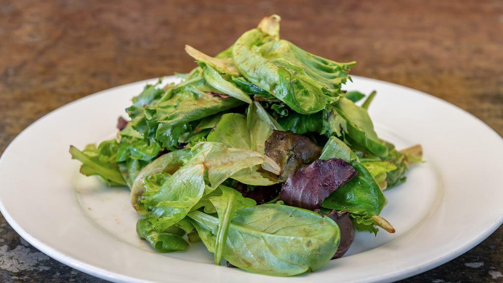 Mixed Green Salad · Mixed greens with balsamic vinaigrette