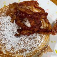 Pancake With Meat · Bacon or sausage