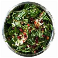Health Nut · Spring Mix + Spinach + Dried Cranberries + Sunflower Seeds + Sliced Almonds + Feta Cheese + ...