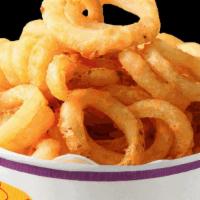 Curly Fries · Specially seasoned fries. You just gotta have ‘em. Add cheese and bacon—do it!