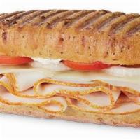 Buffalo Chicken · Sliced buffalo chicken breast, provolone, tomatoes, and onion with Frank's RedHot® sauce and...