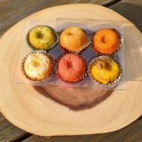 6-Pack Assorted Collection · This is our sample pack! It consists of a bite-sized rum cake in each of our signature six f...