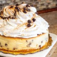 Cannoli Cheesecake · New York Cheesecake made with cannoli cream topped with Fresh whip cream