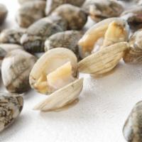 Clams · 1 lb fresh clams boil tossed in flavorful seasoning and spice of choice. Served with 1 corn ...