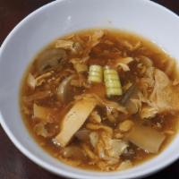 Vegetable Hot & Sour Soup · Spicy.