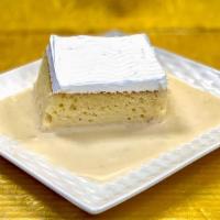 3 Leches · Our own Sponge Cake wonderfully balance with Condensed Milk, Evaporated Milk, Whole Milk, To...