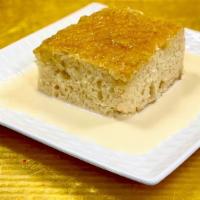 Pineapple 3 Leches · Our own Sponge Cake wonderfully balances with Condensed Milk, Evaporated Milk, Whole Milk, T...