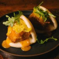 Hutton Pork Buns · Banana Peppers, Miso