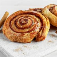 Cinnamon Roll · Soft, moist cinnamon roll.