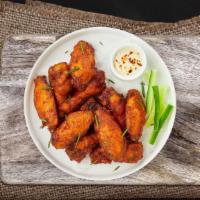Classic Wings · Five fresh crispy chicken wings.