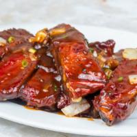 West Indian Bbq Spare Rib Tips · Tasty tangy savory BBQ rib tips - can be sweet, can be spicy, or sweet and spicy!