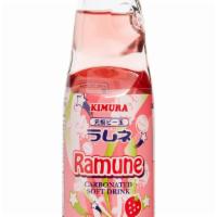 Strawberry Rumune  · Japanese Soda
