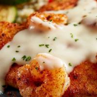New Orleans Seafood · We recommend these flavorful favorites any day. Mild and flaky tilapia, creole-seasoned then...