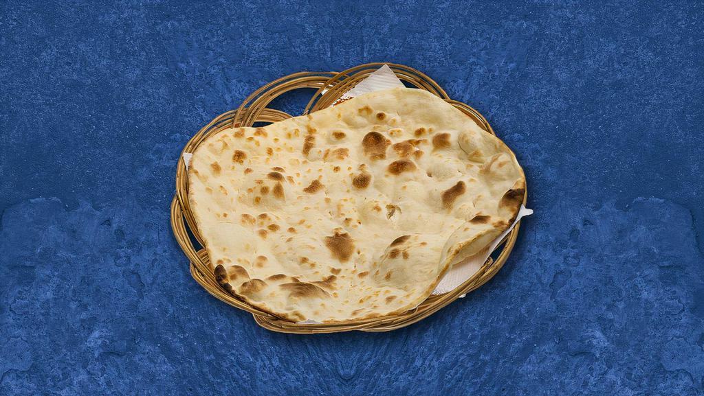 Naan Mania · Fluffy dough baked in an Indian clay tandoor oven.