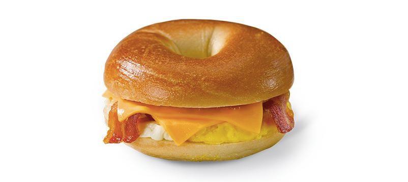 Original Bagel Classic · Grilled egg, American cheese & choice of meat.