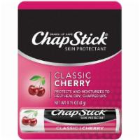 Chapstick Classic ( Cherry Flavor) Skin Protectant Flavored Lip Balm Tube, 0.15 Ounce Each · Trust your lips to ChapStick, the lip care experts for more than 125 yearsSmoothes and softe...