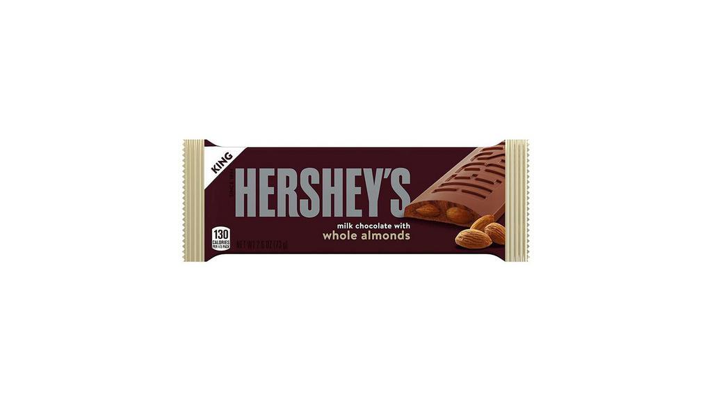 Hershey'S Milk Chocolate With Almonds King Size Candy · 2.6 Oz