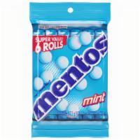 Mentos Chewy Mint Candy Roll Peppermint 6 Count · 1.32 oz