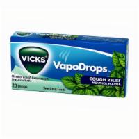 Vicks Vapodrops Cough Relief Drops Menthol Flavor 20 Each · Vicks Vapodrops Cough Relief Menthol Flavored Drops, 20 ct:Temporarily relieves: Minor sore ...