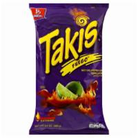 Takis Blue Heat Hot Chili Pepper Tortilla Chips - 4Oz · Do you have what it takes to handle the intensity of Takis rolled tortilla chips? Are you ab...