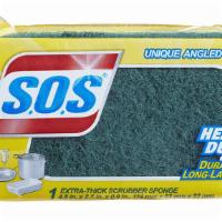 O.S. Heavy Duty Scrubber Sponge · 12 Ct