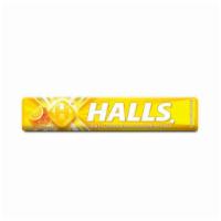 Halls, Honey Lemon Cough Drops, 9 Pcs · Cough and sore throat got you down? Get relief when you need it.HALLS Honey Lemon Flavor Cou...