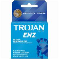 Trojan Enz Lubricated Size 3S Trojan Enz Lubricated Latex Condoms - 3 Ct · 