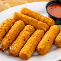 Mozzarella Sticks · Served with a side of house made marinara sauce.