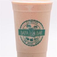 Mocha Muscle Smoothie · banana, peanut butter, chocolate protein, almond milk, cold brew coffee