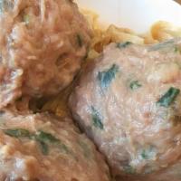 Steamed Beef Ball With Bean Curd Skin · 