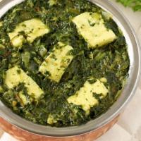 Palak Paneer · Spinach and Cottage Cheese.