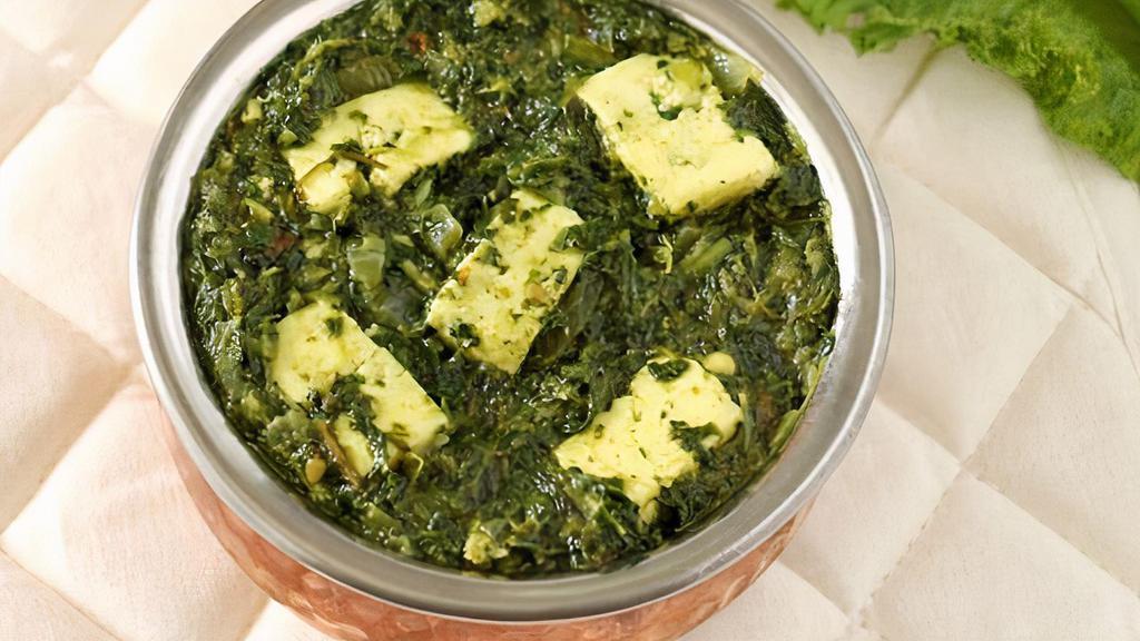 Palak Paneer · Spinach and Cottage Cheese.