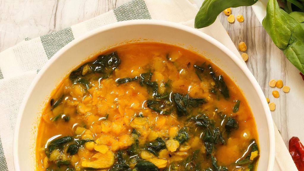 Daal Palak · Yummy lentils and sexy spinach cooked to perfection.