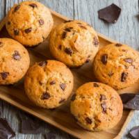 Muffins · Freshly made muffins in a variety of flavors.